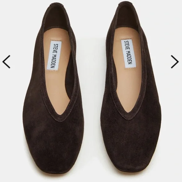 Steve Madden Dark Brown Women's Flats - Picture 2 of 4